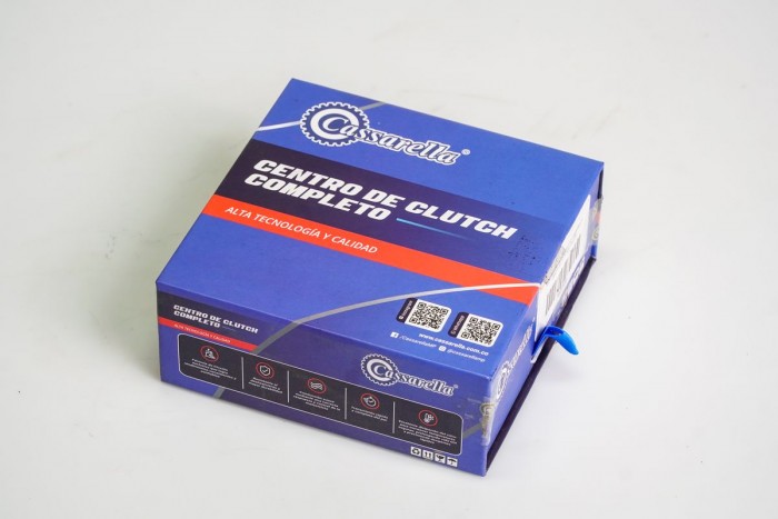 CENTRO CLUTCH COMPLETO CASSARELLA CRYPTON110 -5 DISCOS (166)