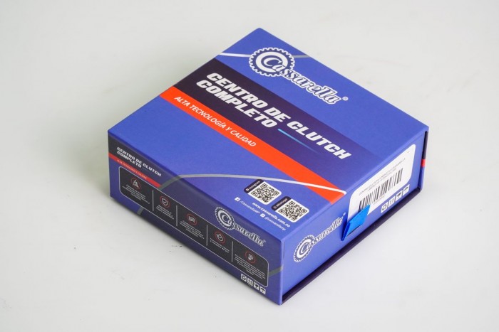 CENTRO CLUTCH COMPLETO CASSARELLA LIBERO110 -4 DISCOS (166)