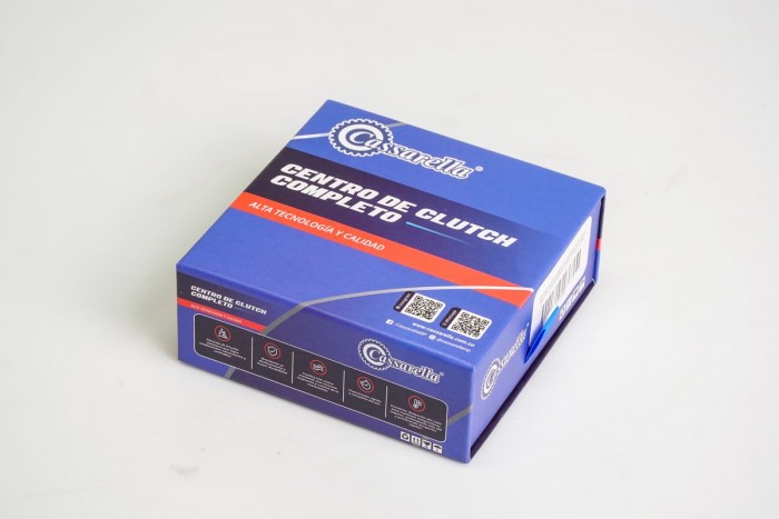 CENTRO CLUTCH COMPLETO CASSARELLA AKT200 6 HUECOS PARA RODAMIENTO 16003 -6 DISCOS (166)