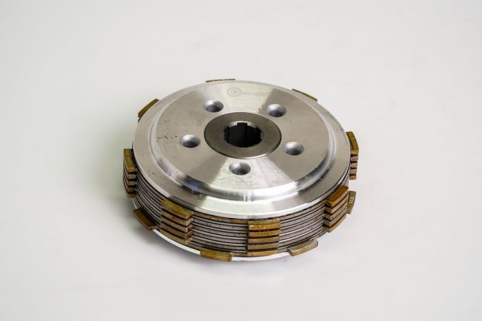 CENTRO CLUTCH COMPLETO CASSARELLA AKT180/200-3W/CG260 5 HUECOS -6 DISCOS (166)