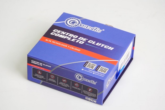 CENTRO CLUTCH COMPLETO CASSARELLA AKT110NV EIII -3 DISCOS (166)