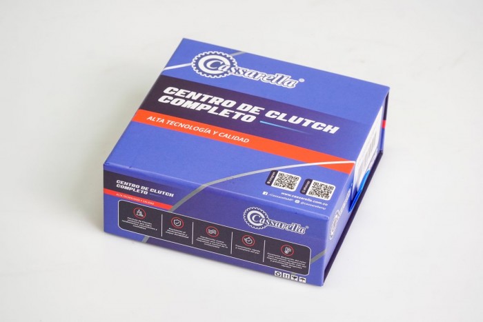 CENTRO CLUTCH COMPLETO CASSARELLA AKT TT 200 DS EIII -6 DISCOS (166)