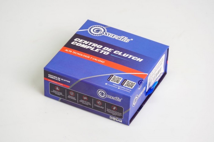 CENTRO CLUTCH COMPLETO CASSARELLA CB110/CB110 DLX|CB125F CARB|CB125E-POWER SPORT-E-STORM -4 DISCOS (166)