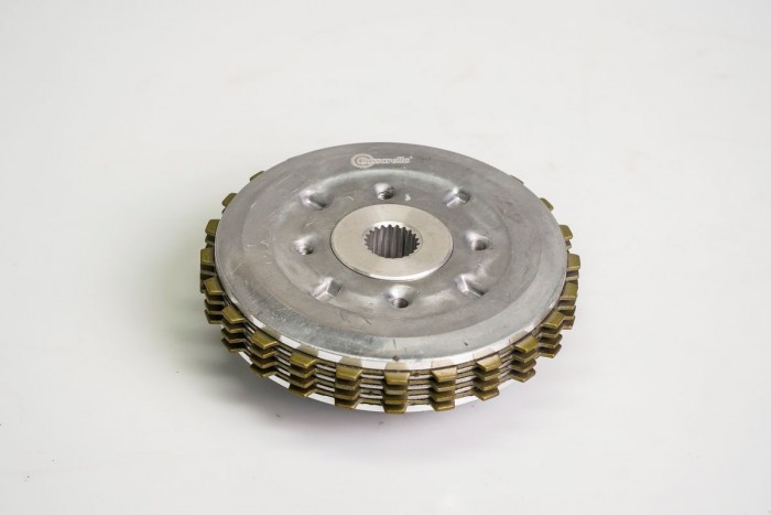 CENTRO CLUTCH COMPLETO CASSARELLA CB110/CB110 DLX|CB125F CARB|CB125E-POWER SPORT-E-STORM -4 DISCOS (166)