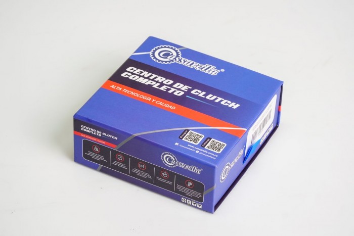 CENTRO CLUTCH COMPLETO CASSARELLA XR125L/NXR 125 BROSS -5 DISCOS (166)