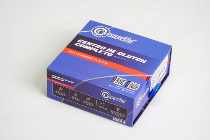 CENTRO CLUTCH COMPLETO CASSARELLA XR150L/CBF125/CB150 INVI/CBF150 -5 DISCOS (166)
