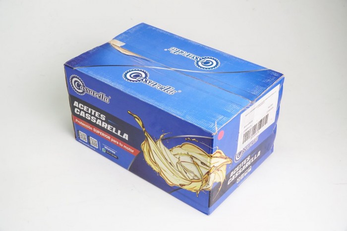 ACEITE CASSARELLA 10W30 SEMI 4T JASO MA2 CAJA X 12 LITROS(001)