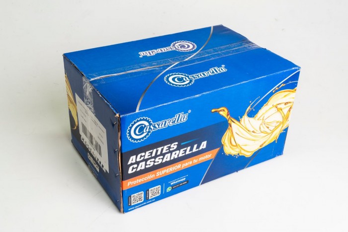 ACEITE CASSARELLA 20W50 SEMI 4T JASO MA2 CAJA X 12 LITROS(001)