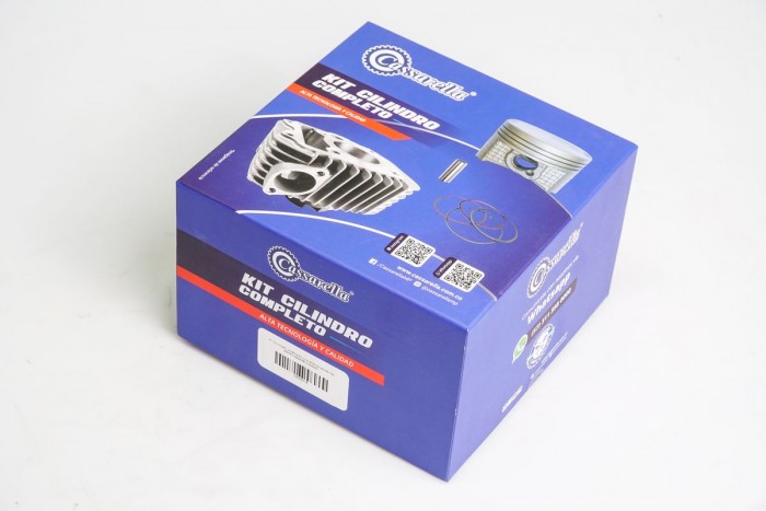 KIT CILINDRO COMPLETO CON PISTON CASSARELLA AK180TTR 63MM (490C)