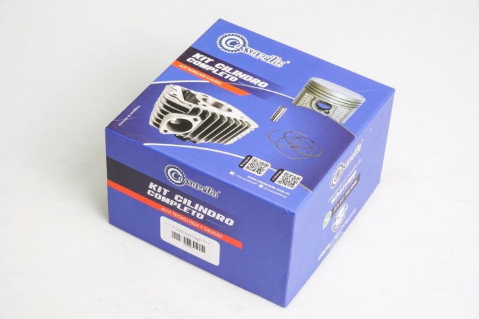 KIT CILINDRO COMPLETO CON PISTON CASSARELLA AK2T125 FLEX EIII 54MM (490C)