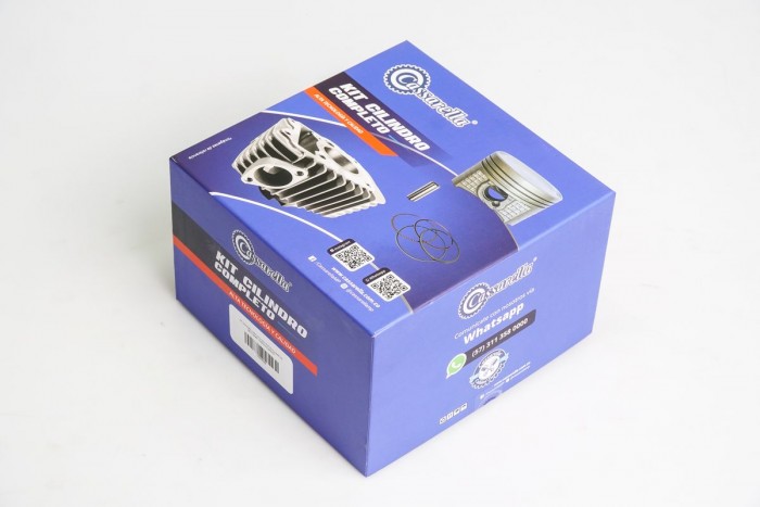 KIT CILINDRO COMPLETO CON PISTON CASSARELLA PULSAR NS 160TD 58MM (490C)