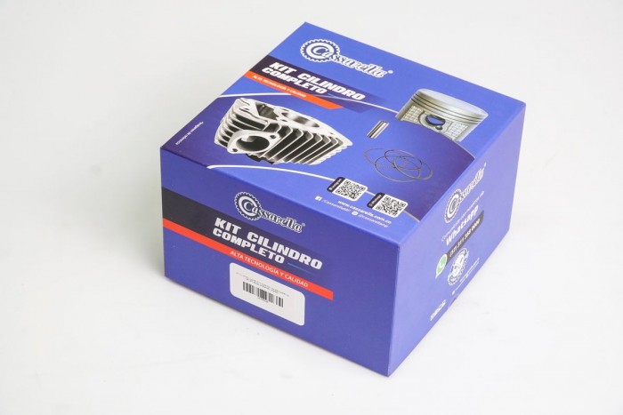 KIT CILINDRO COMPLETO CON PISTON CASSARELLA DISCOVER135 SPORT 55MM (490C)