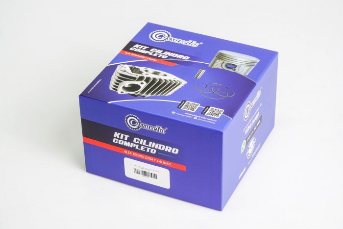 KIT CILINDRO COMPLETO CON PISTON CASSARELLA CB110 50MM (490C)