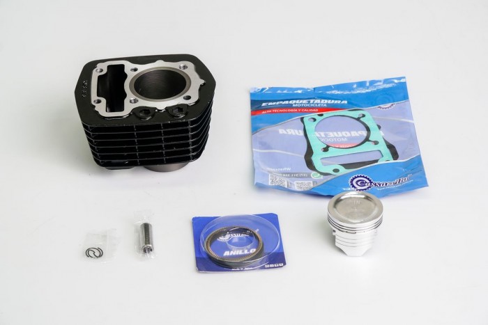 KIT CILINDRO COMPLETO CON PISTON CASSARELLA CB110 50MM (490C)