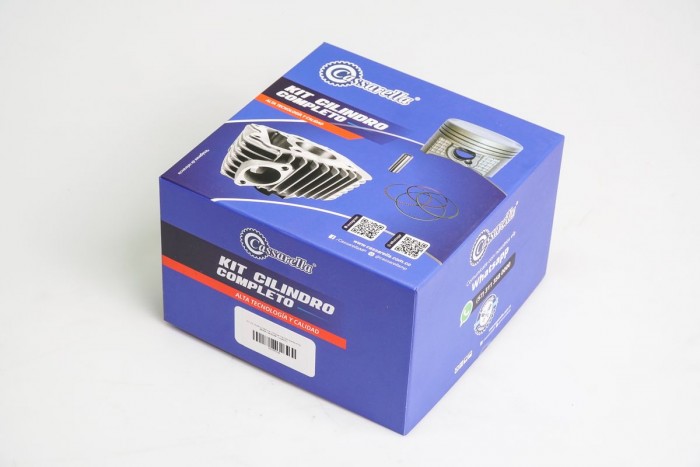 KIT CILINDRO COMPLETO CON PISTON CASSARELLA GIXXER150 56MM (490C)