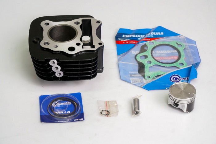 KIT CILINDRO COMPLETO CON PISTON CASSARELLA HAYATE EVOLUTION 51MM (490C)