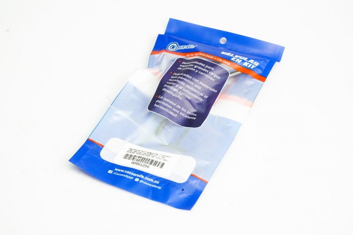 VALVULAS KIT ADMISION Y ESCAPE CON SELLOS CASSARELLA + TVS APACHE RTR200/160 4V (372-JAP)