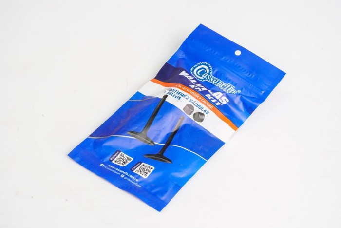 VALVULAS KIT ADMISION Y ESCAPE CON SELLOS CASSARELLA + YC110D (372-JAP)