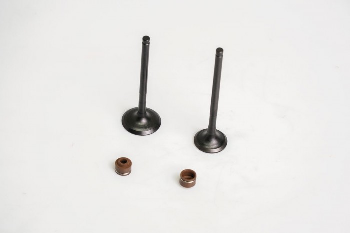 VALVULAS KIT ADMISION Y ESCAPE CON SELLOS CASSARELLA + YC110D (372-JAP)