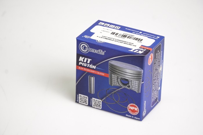 KIT PISTON CASSARELLA AKT125 DYNAMIC/JET-4  STD (235-JAP)