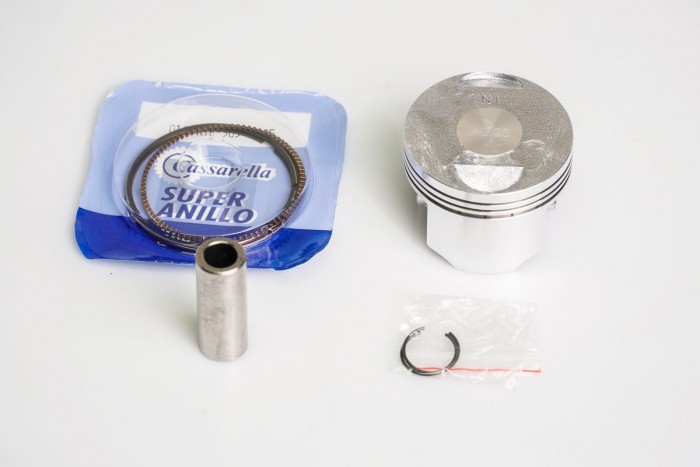 KIT PISTON CASSARELLA AKT125 DYNAMIC/JET-4 025 (235-JAP)