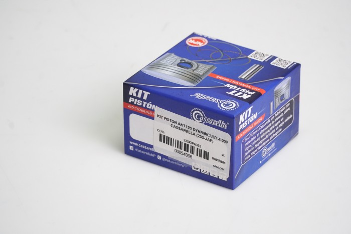 KIT PISTON CASSARELLA AKT125 DYNAMIC/JET-4 050 (235-JAP)