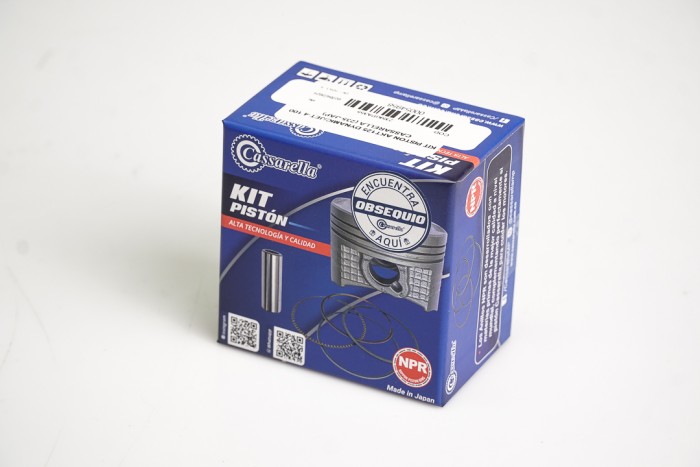 KIT PISTON CASSARELLA AKT125 DYNAMIC/JET-4 100 (235-JAP)