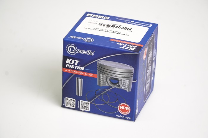 KIT PISTON CASSARELLA AKT150 EVO/NE/R3/TTR 075 (235-JAP)