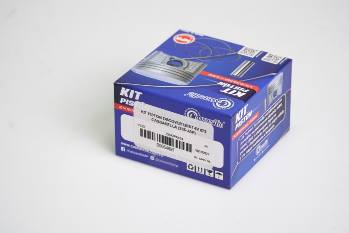 KIT PISTON CASSARELLA DISCOVER125ST 4V 075 (235-JAP)