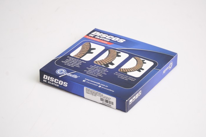 DISCOS CLUTCH CASSARELLA PULSAR135|BM150|KLX150|PULSAR NS 160|PULSAR NS 150|DISCOVER 150 F|DISCOVER 150 ST|PULSAR AS 150|CT125|PULSAR NS 125 JUEGO*5 (165-JAP)