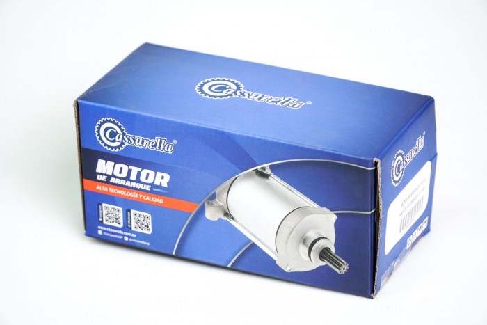 MOTOR DE ARRANQUE CASSARELLA TVS RTR160|RTR180|RTR200|RTR160-4V|  (606)