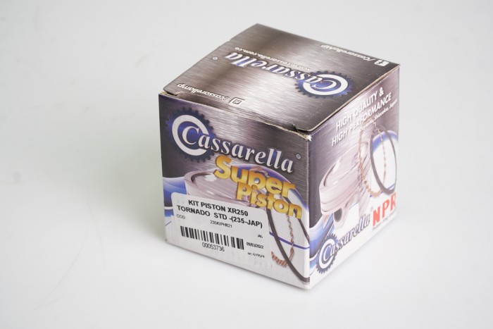 KIT PISTON CASSARELLA XR250 TORNADO  STD (235-JAP)