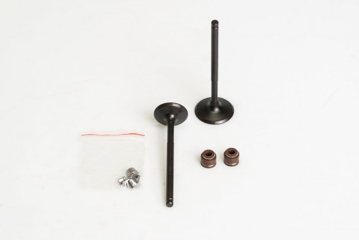 VALVULAS KIT ADMISION Y ESCAPE CON SELLOS CASSARELLA + GS150(372-JAP)