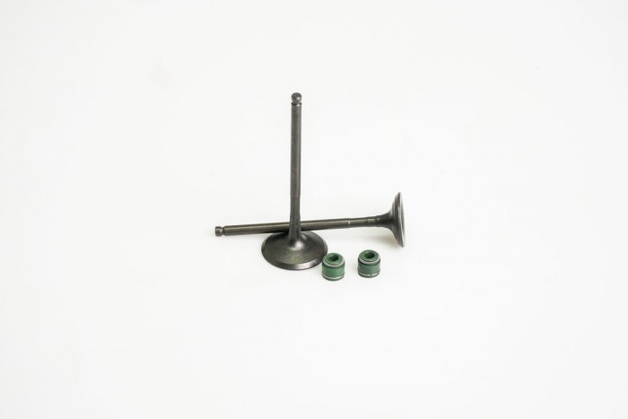 VALVULAS KIT ADMISION Y ESCAPE CON SELLOS CASSARELLA + FZ2.0 160/FZN150D/SZRR150/XTZ150(372-JAP)
