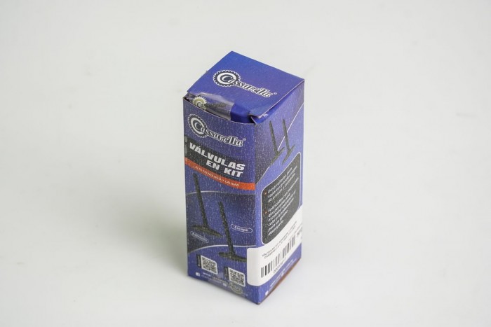 VALVULAS KIT ADMISION Y ESCAPE CASSARELLA + XL100S (372-JAP)