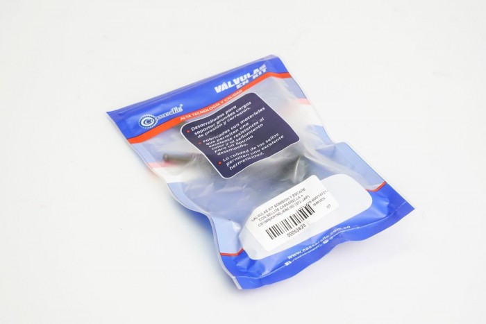 VALVULAS KIT ADMISION Y ESCAPE CON SELLOS CASSARELLA + CB190R/XR190L/XRE190 (372-JAP)