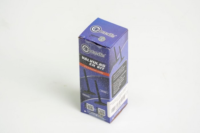 VALVULAS KIT ADMISION Y ESCAPE CON SELLOS CASSARELLA + XR200/CBZ160 (372-JAP)