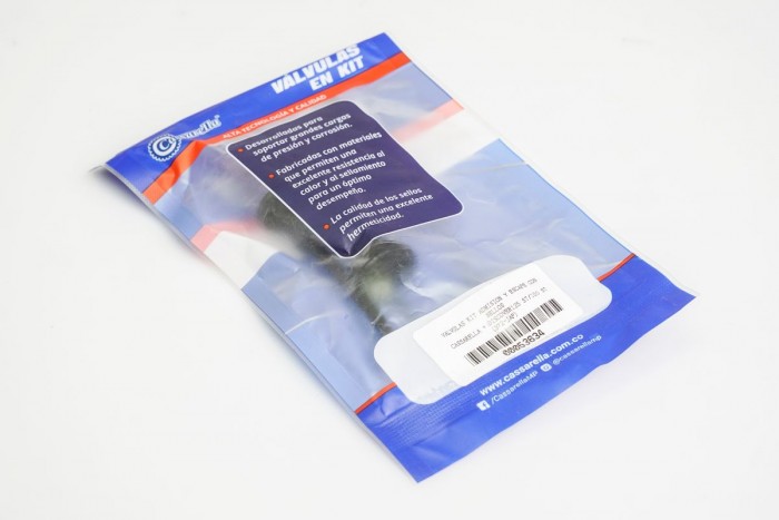 VALVULAS KIT ADMISION Y ESCAPE CON SELLOS CASSARELLA + DISCOVER125 ST/150 ST (372-JAP)