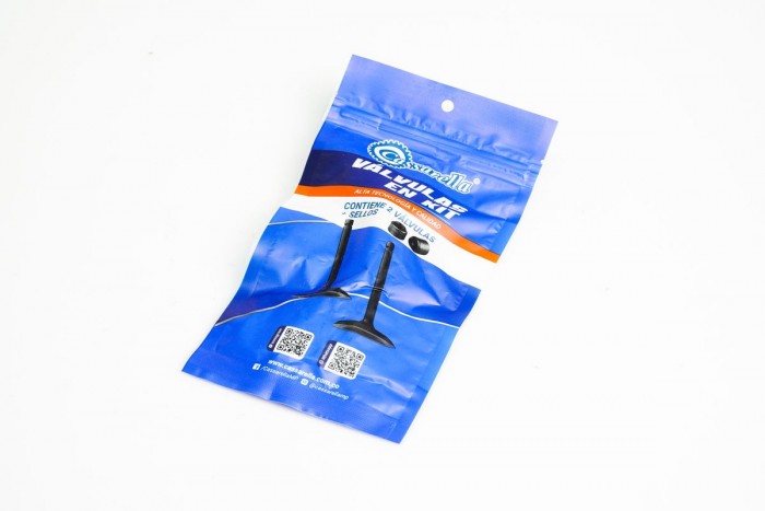 VALVULAS KIT ADMISION Y ESCAPE CON SELLOS CASSARELLA + PULSAR150/160 (372-JAP)