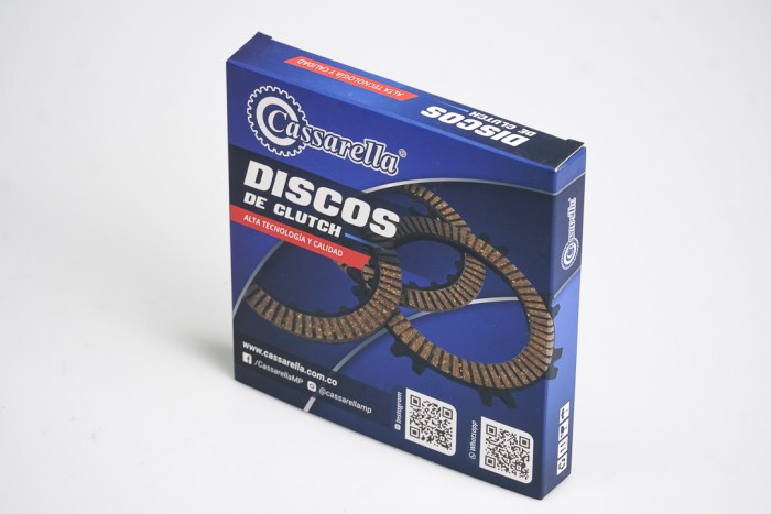 DISCOS CLUTCH CASSARELLA DISCOVER SPORT/SUPREME/PULSAR JUEGO*4 (165-JAP)