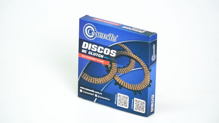 DISCOS CLUTCH CASSARELLA AX4/GD110|VIVA-R|BEST|HAYATE JUEGO*4(165-JAP)