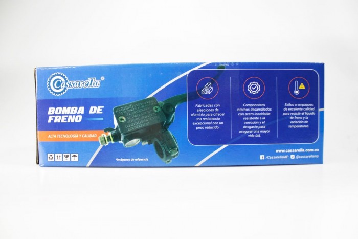 BOMBA FRENO DELANTERA + CASSARELLA CR5|TTX18|CR4 CON MANIGUETA