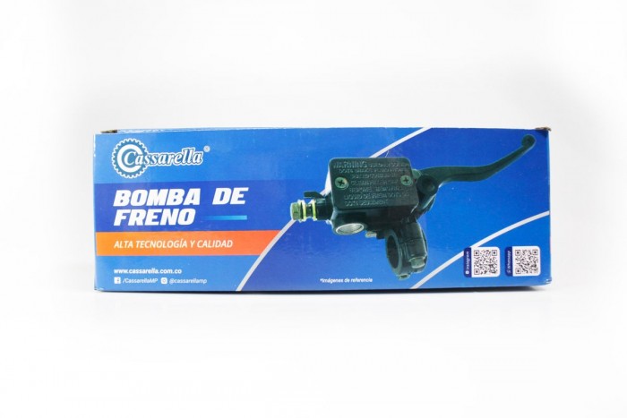 BOMBA FRENO DELANTERA + CASSARELLA TTR125|TTR150|TTR180|TTR200|TT200DS CON MANIGUETA
