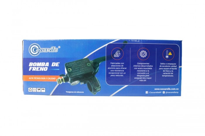BOMBA FRENO DELANTERA + CASSARELLA RXT150 CON MANIGUETA