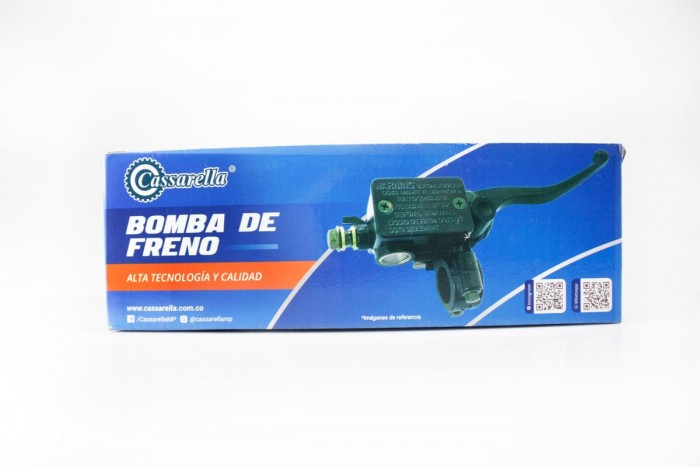 BOMBA FRENO DELANTERA + CASSARELLA FZN250|MT155|R15-V3|YCZ110 CON MANIGUETA