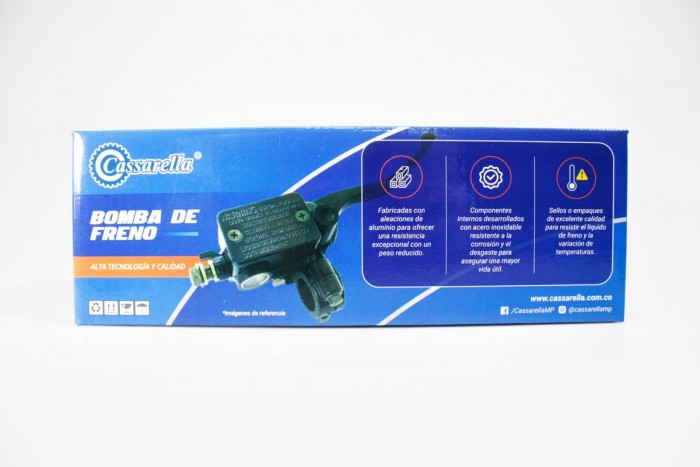 BOMBA FRENO TRASERA + CASSARELLA APACHE RTR160 4V|RTR180|RTR200