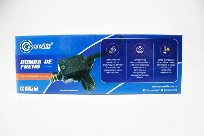 BOMBA FRENO TRASERA + CASSARELLA FZ3|FZ2.0|FZ250