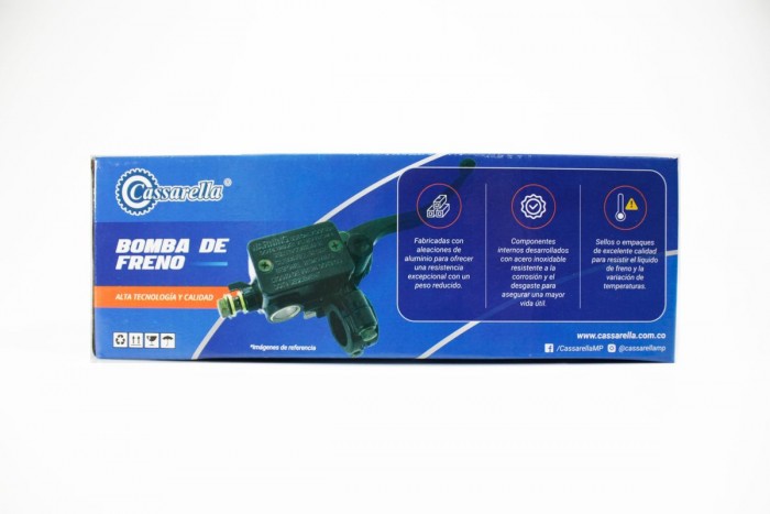 BOMBA FRENO DELANTERA + CASSARELLA VIVAX|BEST CON MANIGUETA