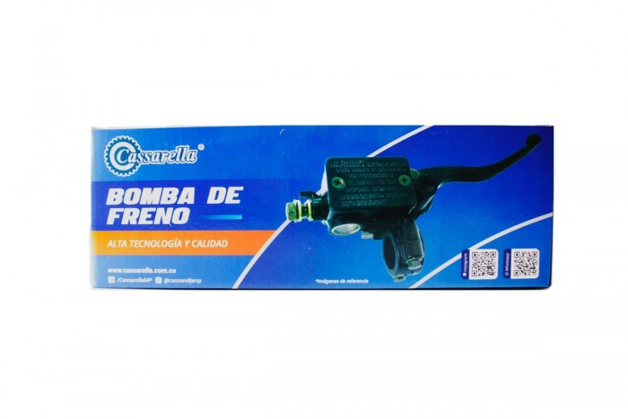 BOMBA FRENO DELANTERA + CASSARELLA APACHE180|APACHE 160 4V|APACHE 200 4V|APACHE 200FI CON MANIGUETA