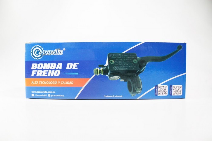 BOMBA FRENO DELANTERA + CASSARELLA XTZ125 CON MANIGUETA